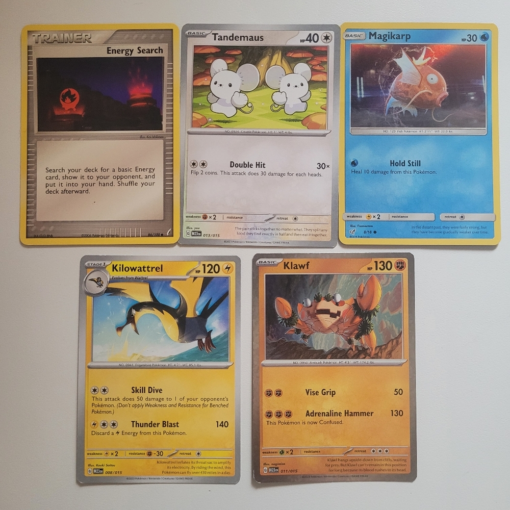 ⭐4/$10⭐ Pokémon card bundle